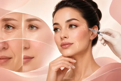 كيف يعالج البوتكس تجاعيد حول العين وخطوط الابتسامة؟